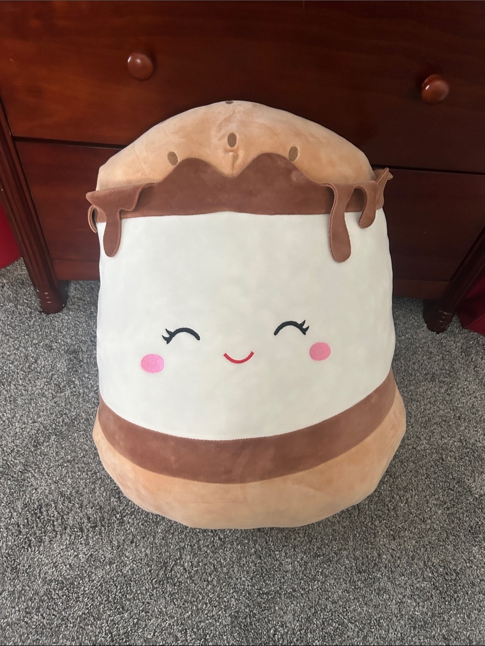 Smores squish mellow around 1 1/2 tall